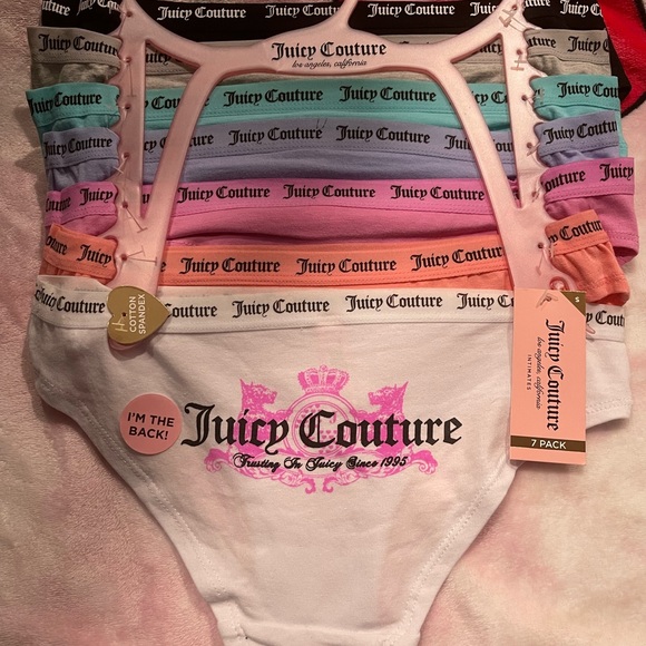 7 pack juicy couture underwear - Picture 1 of 8